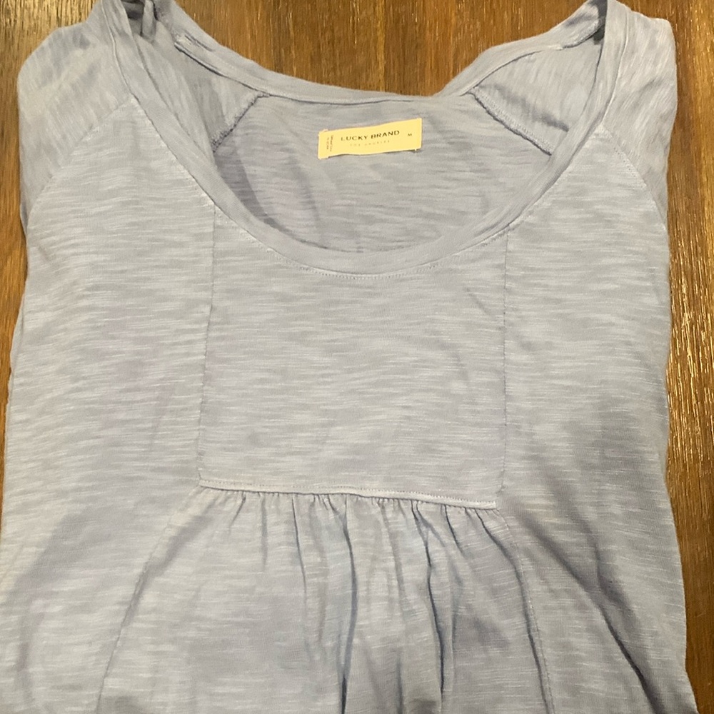 Lucky blue baby doll dress
